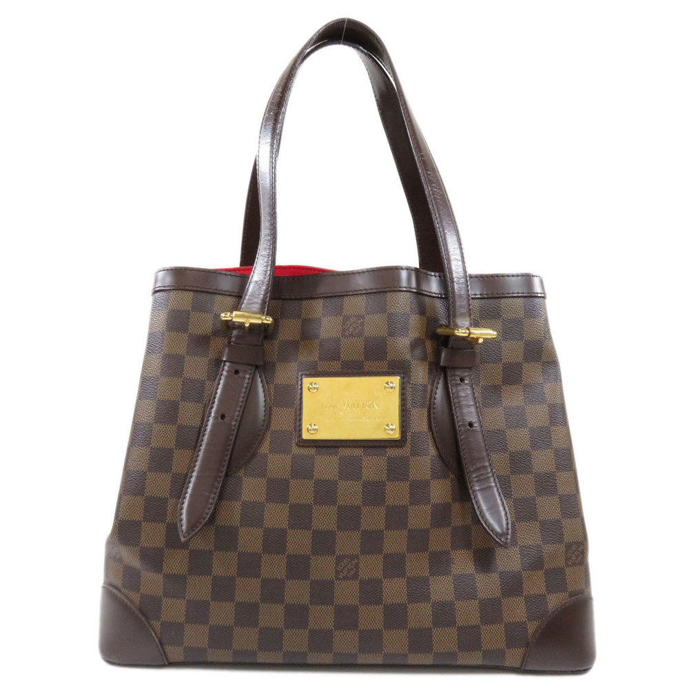 Louis Vuitton Hampstead MM Damier Ebene Tote Bag